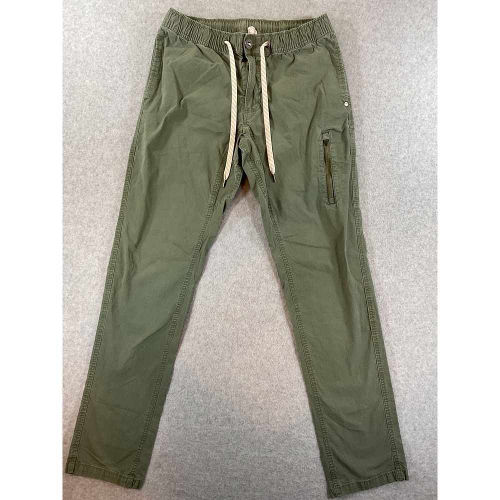 Vuori Ripstop Climber Pants Mens Medium Army Green V412 Hiking Jogger 29x29 #526
